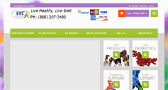 Desktop Screenshot of nwcnaturals.com